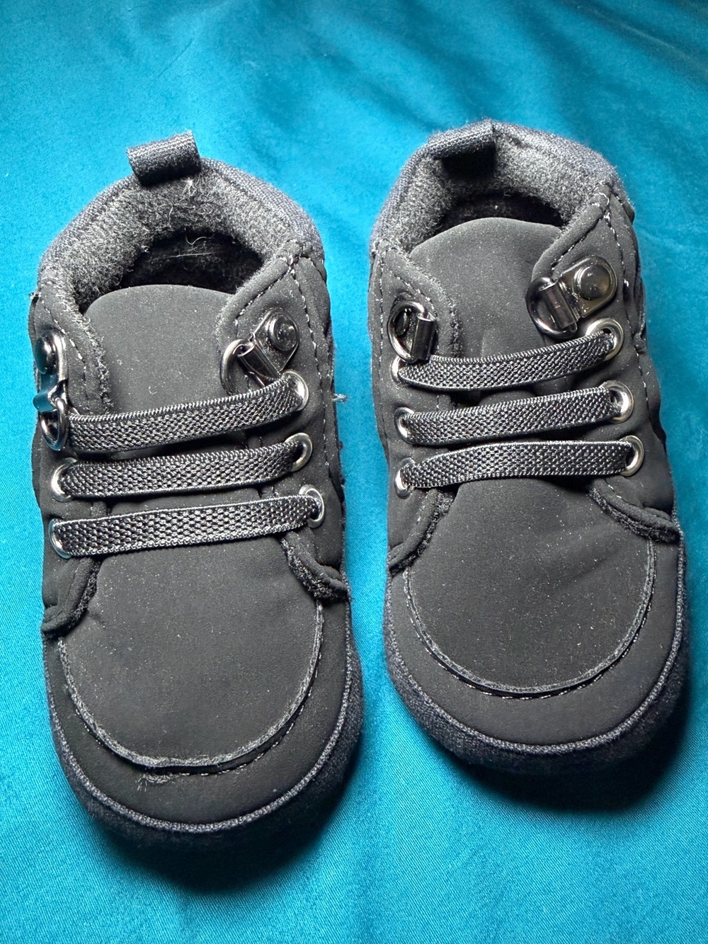 Infant Black Slip-on Shoe